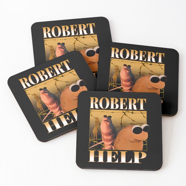 Item preview, Robert Help Quote Style Worm Meme Trending By Retro Funny designed and sold by JulioSanchez61.