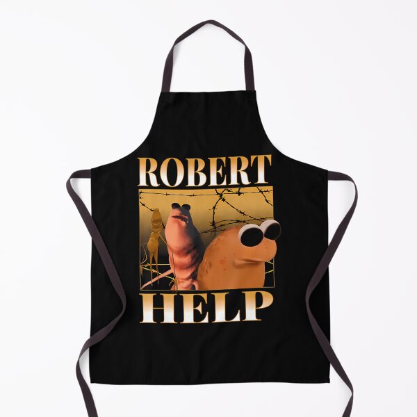 Item preview, Robert Help Quote Style Worm Meme Trending By Retro Funny designed and sold by JulioSanchez61.