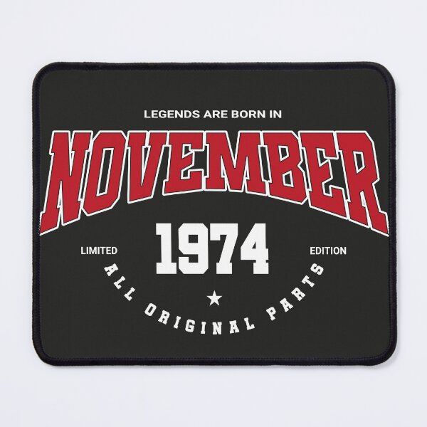 Item preview, November legends 1974 designed and sold by HB Shirts.