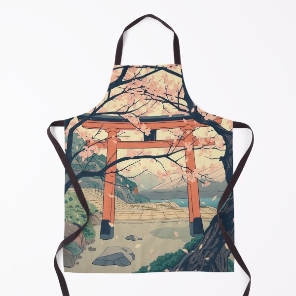 Item preview, Serene Sakura Garden Ukiyo-e Print | Traditional Japanese Woodblock Cherry Blossom Art Edo Period designed and sold by Vandy Fullam.
