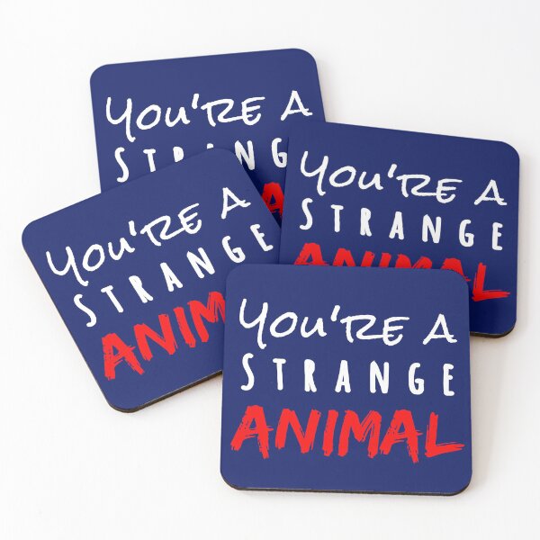 Item preview, You're a Strange Animal designed and sold by PaintEtchDesign.