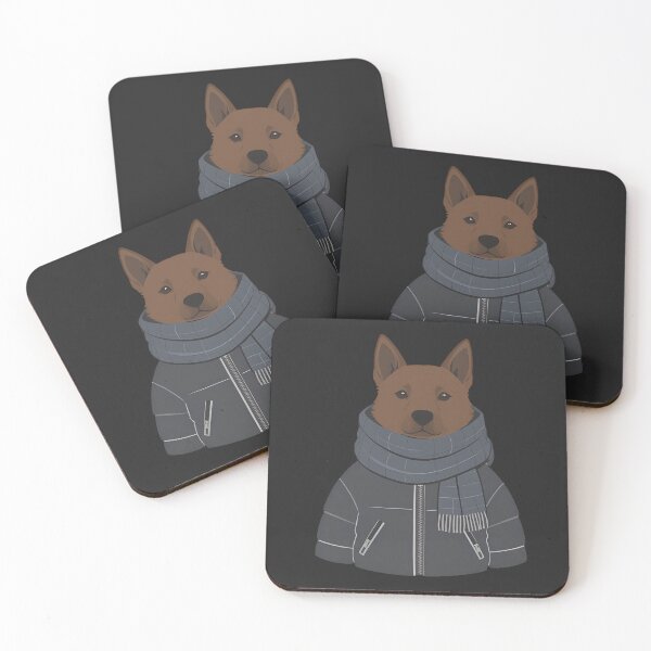 Item preview, Chill Dog Winter Walk – Cool Streetwear Dog Vector Art designed and sold by ColorSplash123.