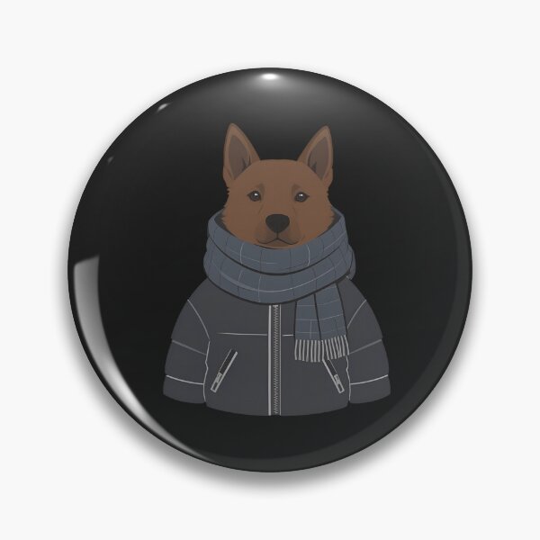 Item preview, Chill Dog Winter Walk – Cool Streetwear Dog Vector Art designed and sold by ColorSplash123.