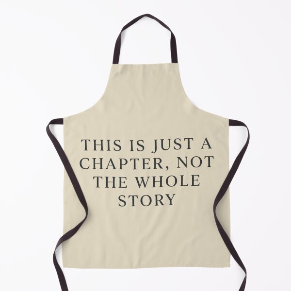 Item preview, Just a Chapter — Inspirational Quote Typography designed and sold by Afridi Art House.
