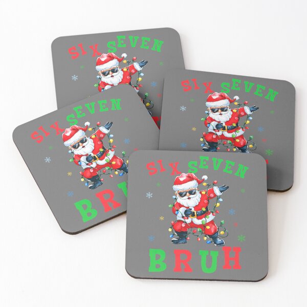 Item preview, 67 Christmas Six Seven Bruh Meme Santa Dabbing Christmas 6 7 designed and sold by KristineLi.