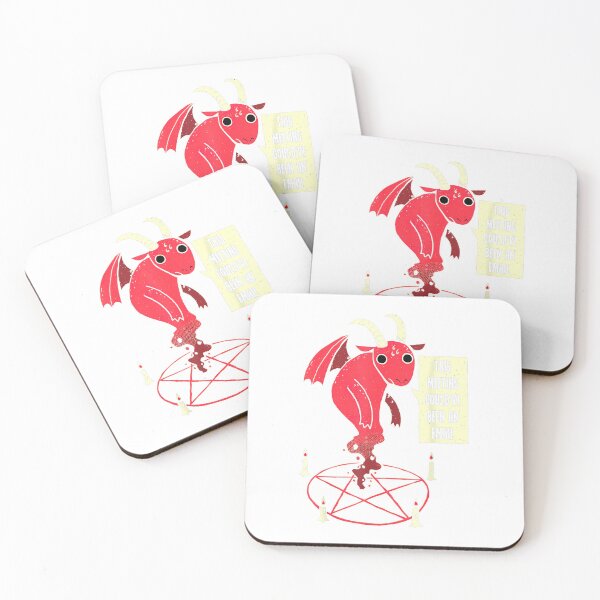 Item preview, Funny Cute Demon Baphomet Office Meme designed and sold by waebox.