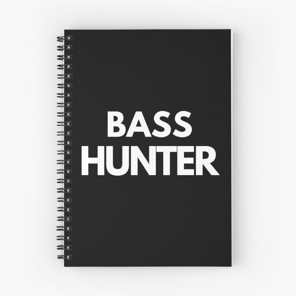 Item preview, Bass Hunter – Minimal Fishing Typography Design designed and sold by EimSol.