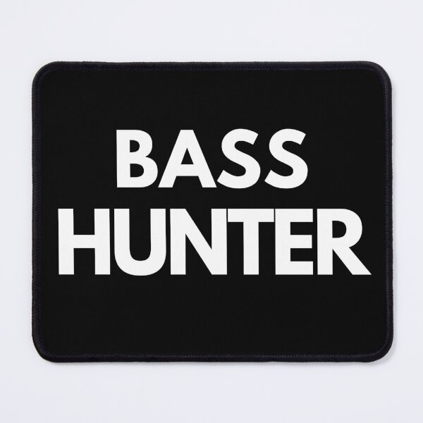 Item preview, Bass Hunter – Minimal Fishing Typography Design designed and sold by EimSol.