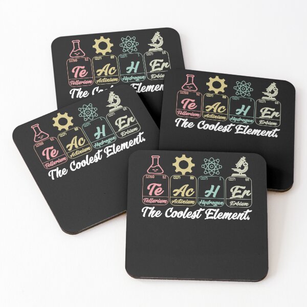 Item preview, The Coolest Element Periodic Table Pun designed and sold by Nocturnal-Vines.