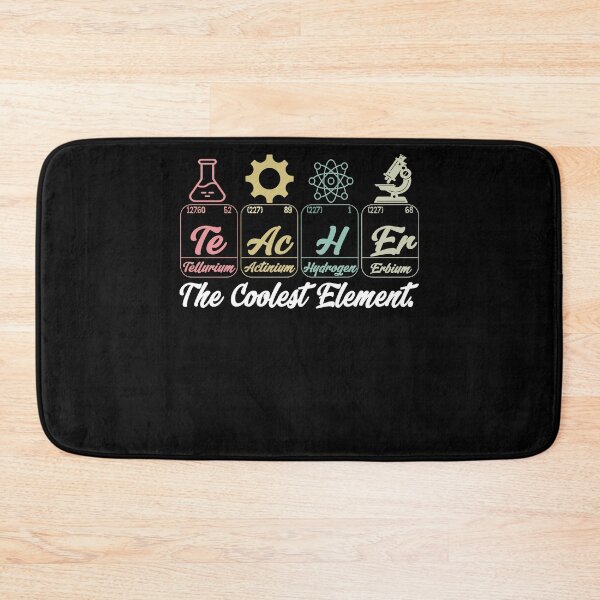 Item preview, The Coolest Element Periodic Table Pun designed and sold by Nocturnal-Vines.