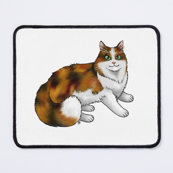 Item preview, Cat - Domestic Longhair - Calico designed and sold by Jennifer Stolzer.