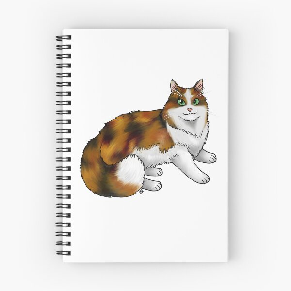 Item preview, Cat - Domestic Longhair - Calico designed and sold by Jennifer Stolzer.