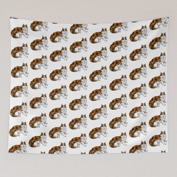 Item preview, Cat - Domestic Longhair - Calico designed and sold by Jennifer Stolzer.
