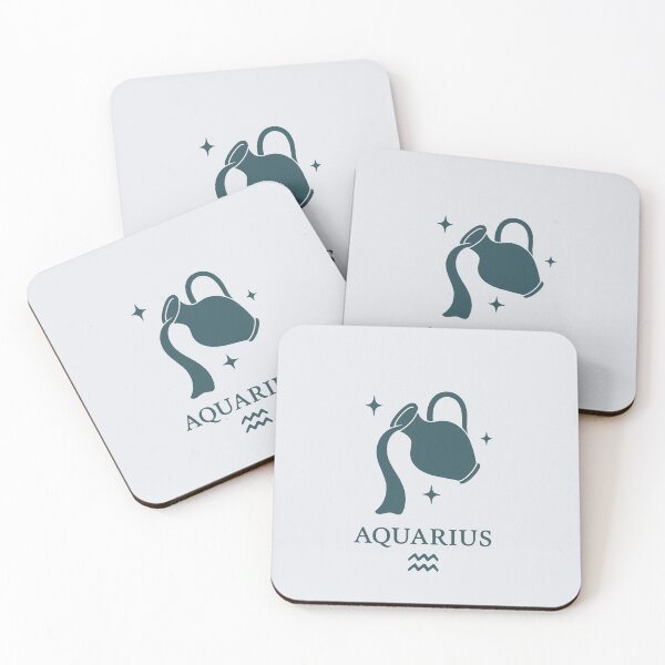 Item preview, Aquarius Zodiac Sign Art – Aquarius Water Bearer Illustration designed and sold by Live_With_Suzy.
