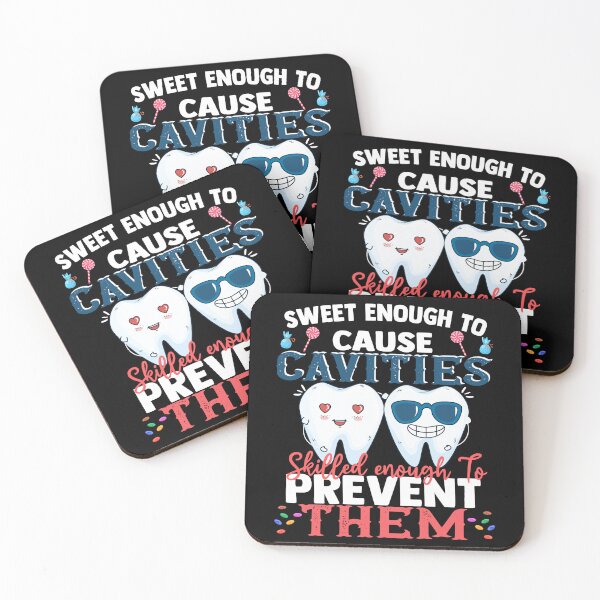 Item preview, Sweet Enough To Cause Cavities Dentist Quote designed and sold by Nocturnal-Vines.