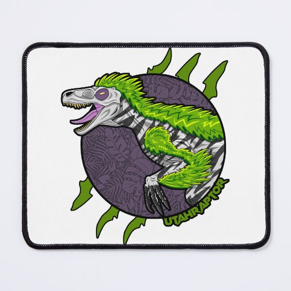 Item preview, Utahraptor – claw-slashed dinosaur design designed and sold by Grimtech Workshop.
