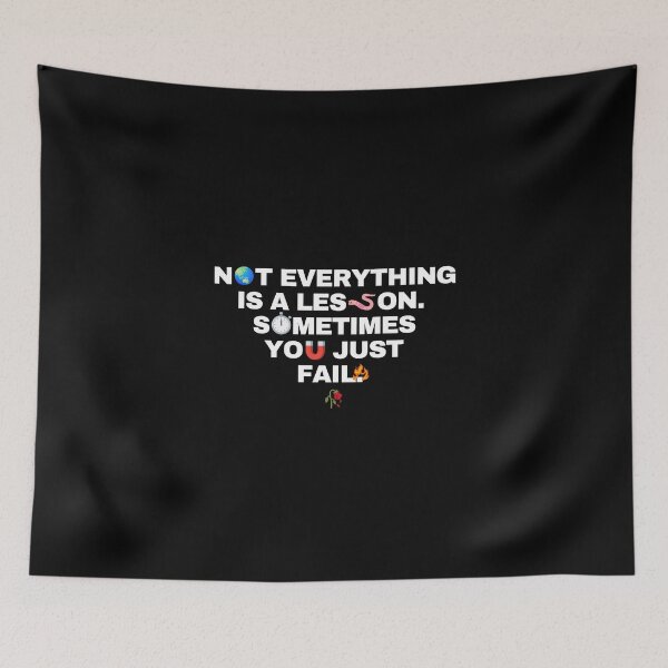 Item preview, Not Everything Is a Lesson Demotivational Quotes designed and sold by moyjoystudio.