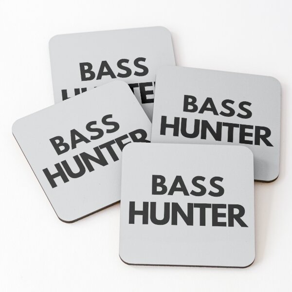 Item preview, Bass Hunter – Minimal Fishing Typography Design designed and sold by EimSol.