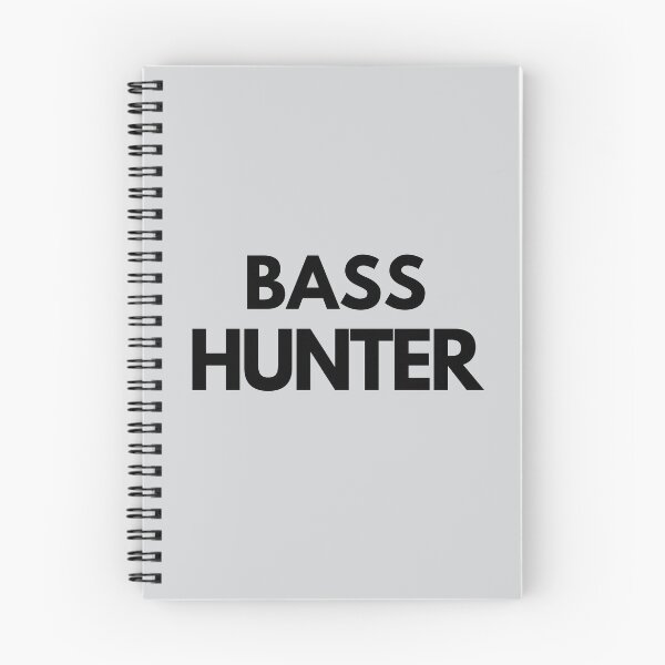 Item preview, Bass Hunter – Minimal Fishing Typography Design designed and sold by EimSol.