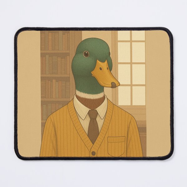 Item preview, THE SCHOLAR DUCK designed and sold by TheWonkyEaselCo.