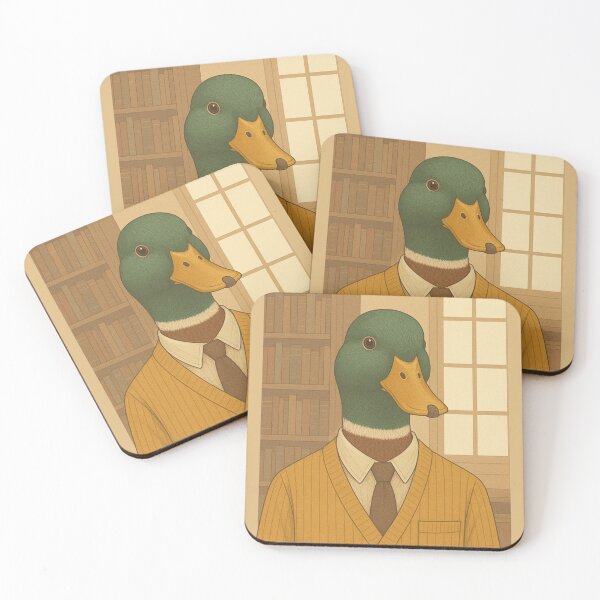 Item preview, THE SCHOLAR DUCK designed and sold by TheWonkyEaselCo.