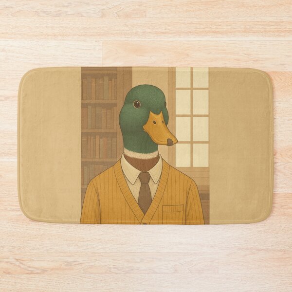 Item preview, THE SCHOLAR DUCK designed and sold by TheWonkyEaselCo.