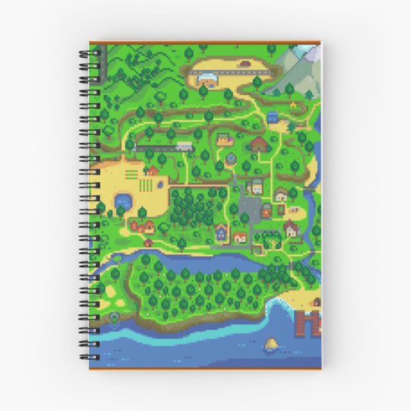 Item preview, Stardew Valley Map designed and sold by catgardens.