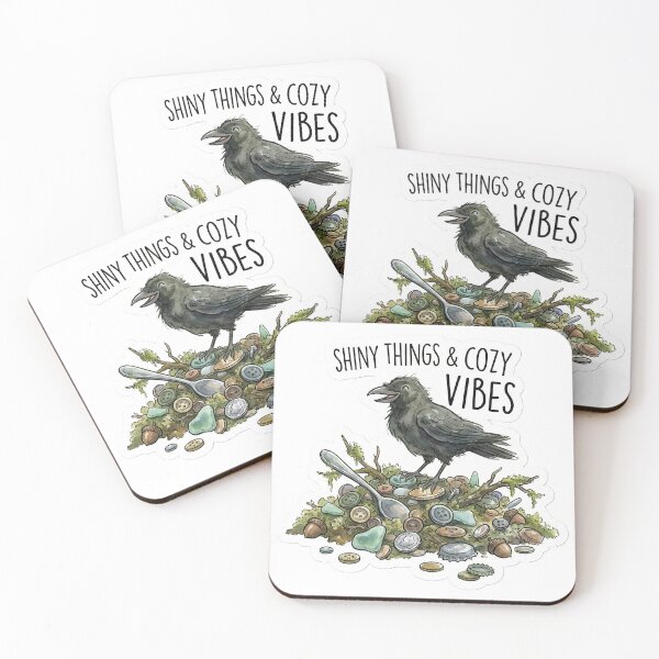 Item preview, Goblincore Crow Hoard "Shiny Things & Cozy Vibes" designed and sold by StickyGuys.