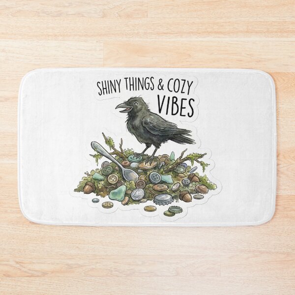 Item preview, Goblincore Crow Hoard "Shiny Things & Cozy Vibes" designed and sold by StickyGuys.