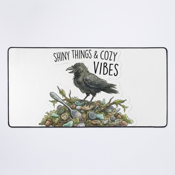 Item preview, Goblincore Crow Hoard "Shiny Things & Cozy Vibes" designed and sold by StickyGuys.