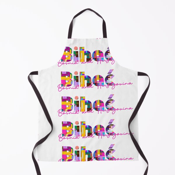Item preview, Bihać, Bosnia and Herzegovina, Vibrant Abstract City Typography Art designed and sold by Wanderful-roads.
