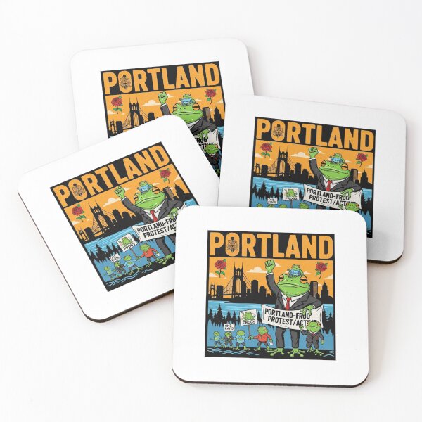 Item preview, Portland Protest Frogs – Free Speech & social justice designed and sold by w66aboo.