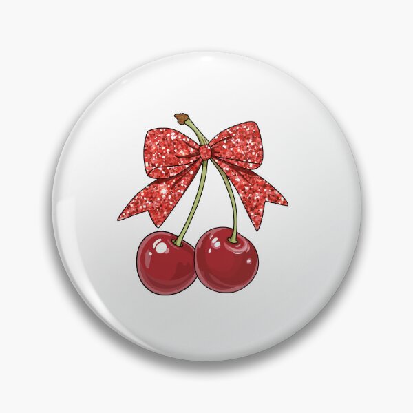 Item preview, Cherry bow  with glitter designed and sold by PMSNshop.