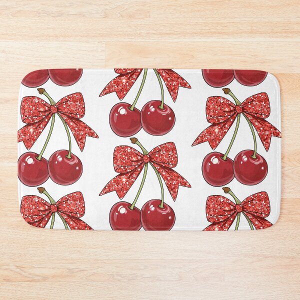 Item preview, Cherry bow  with glitter designed and sold by PMSNshop.
