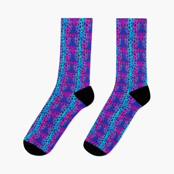 Item preview, Pink and Blue Leopard Glow - Leopard Spots designed and sold by RockitBaby.
