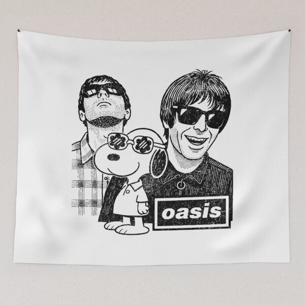 Artikelvorschau, Coole Britpop-Vibes mit dem Cartoon-Hund Snoopy entworfen und verkauft von JulioSanchez61.