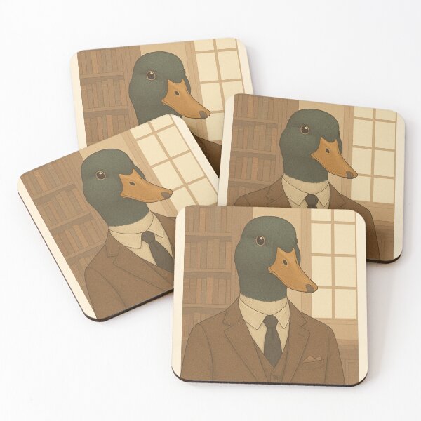 Item preview, THE GENTLEMAN DUCK designed and sold by TheWonkyEaselCo.