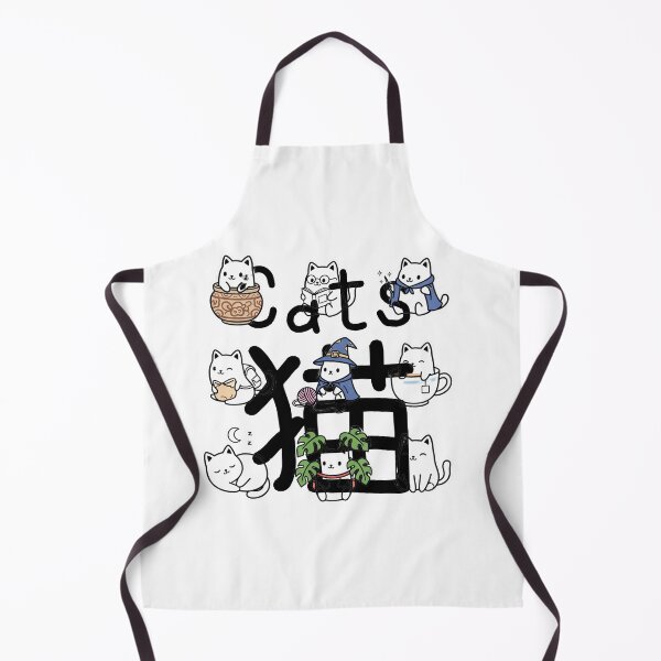 Item preview, Cute Cat Life Kanji - Wizard, Reading, Sleeping Kawaii CATS Design designed and sold by nori0711.