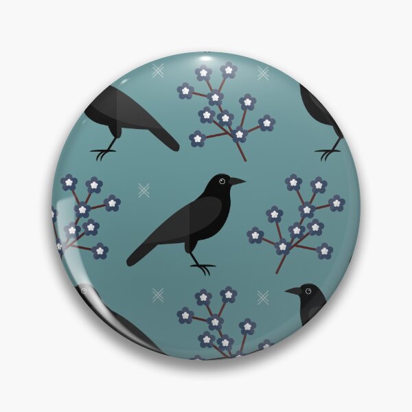 Item preview, Rooks on blue designed and sold by reneesillus.