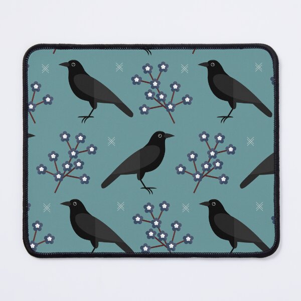 Item preview, Rooks on blue designed and sold by reneesillus.