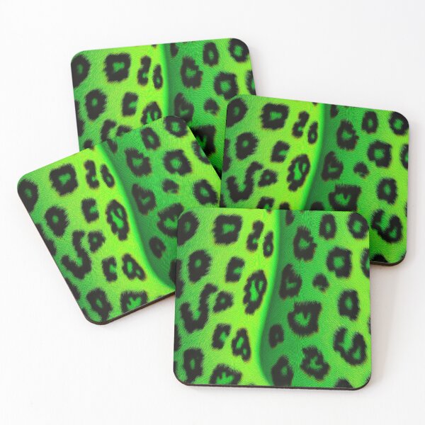 Item preview, Green Leopard Flow - Leopard Spots designed and sold by RockitBaby.