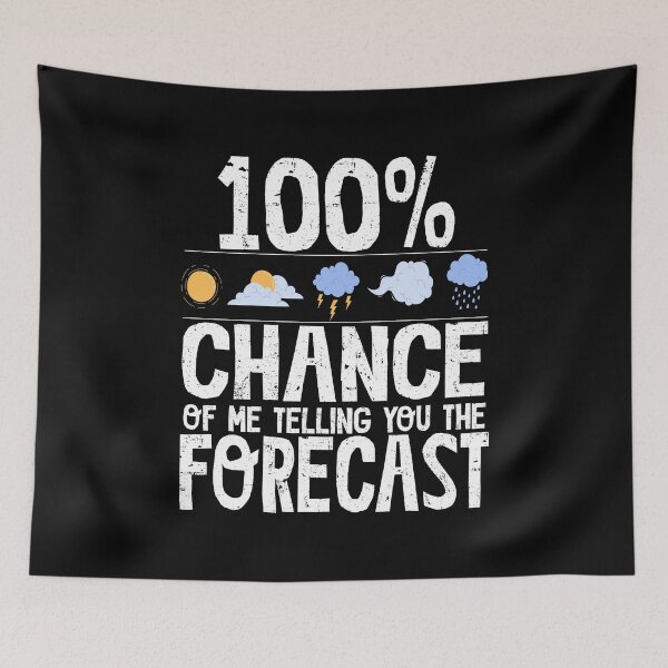 Item preview, Funny Meteorology Forecast Weatherman Design designed and sold by Nocturnal-Vines.