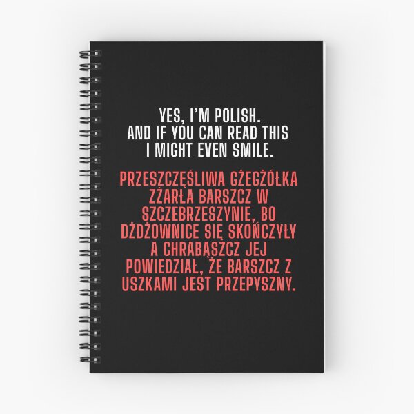 Item preview, I'm Polish. Difficult Sentence. Funny Polish language check. designed and sold by MirAgi.