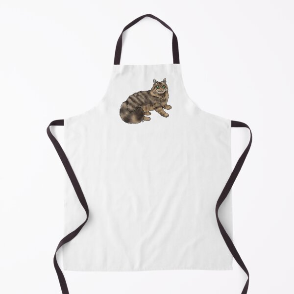 Item preview, Cat - Domestic Longhair - Brown Tabby designed and sold by Jennifer Stolzer.