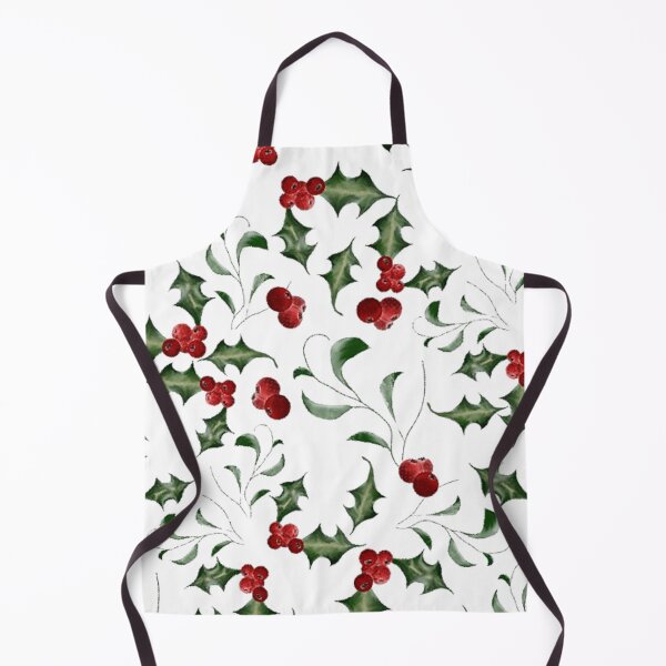 Item preview, A Very Merry Repeat Yuletide Foliage designed and sold by WatercolourLily.