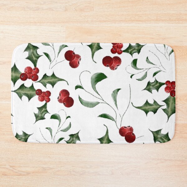 Item preview, A Very Merry Repeat Yuletide Foliage designed and sold by WatercolourLily.