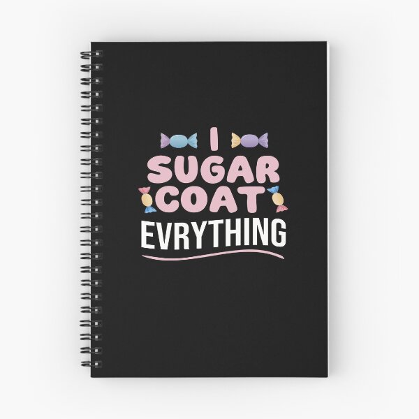 Item preview, I Sugar Coat Everything – Cute Funny Pastel Quote Design  designed and sold by arabiw.