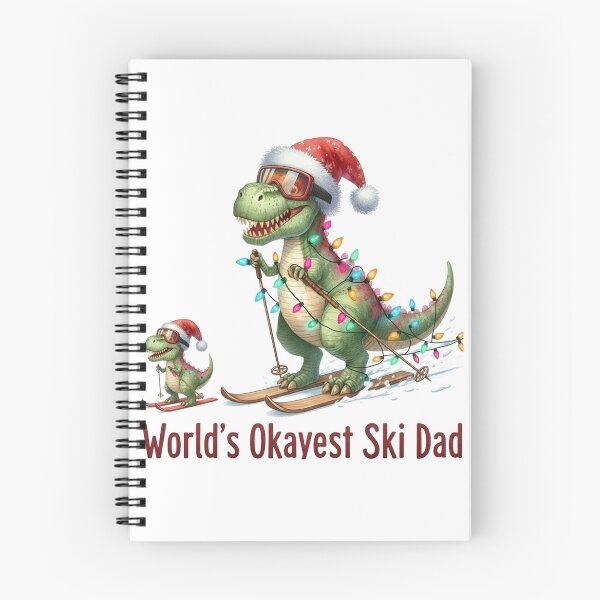 Item preview, World's Okayest Ski Dad designed and sold by maximinano100k.