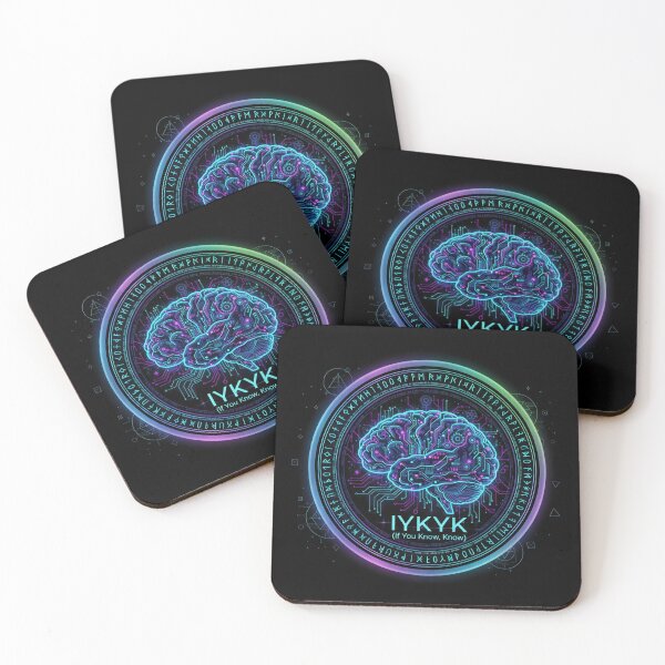 Item preview, The Seer's Code: Runic Circuit Brain | IYKYK designed and sold by JanRizz.