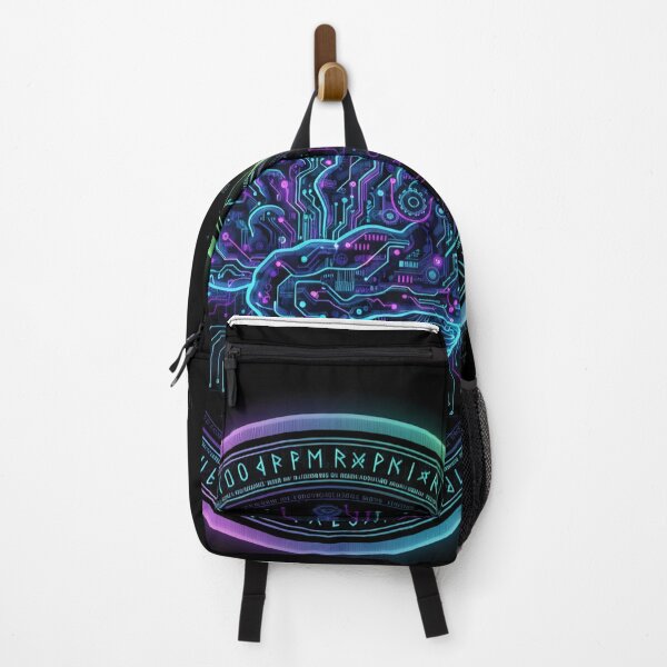 Item preview, The Seer's Code: Runic Circuit Brain | IYKYK designed and sold by JanRizz.